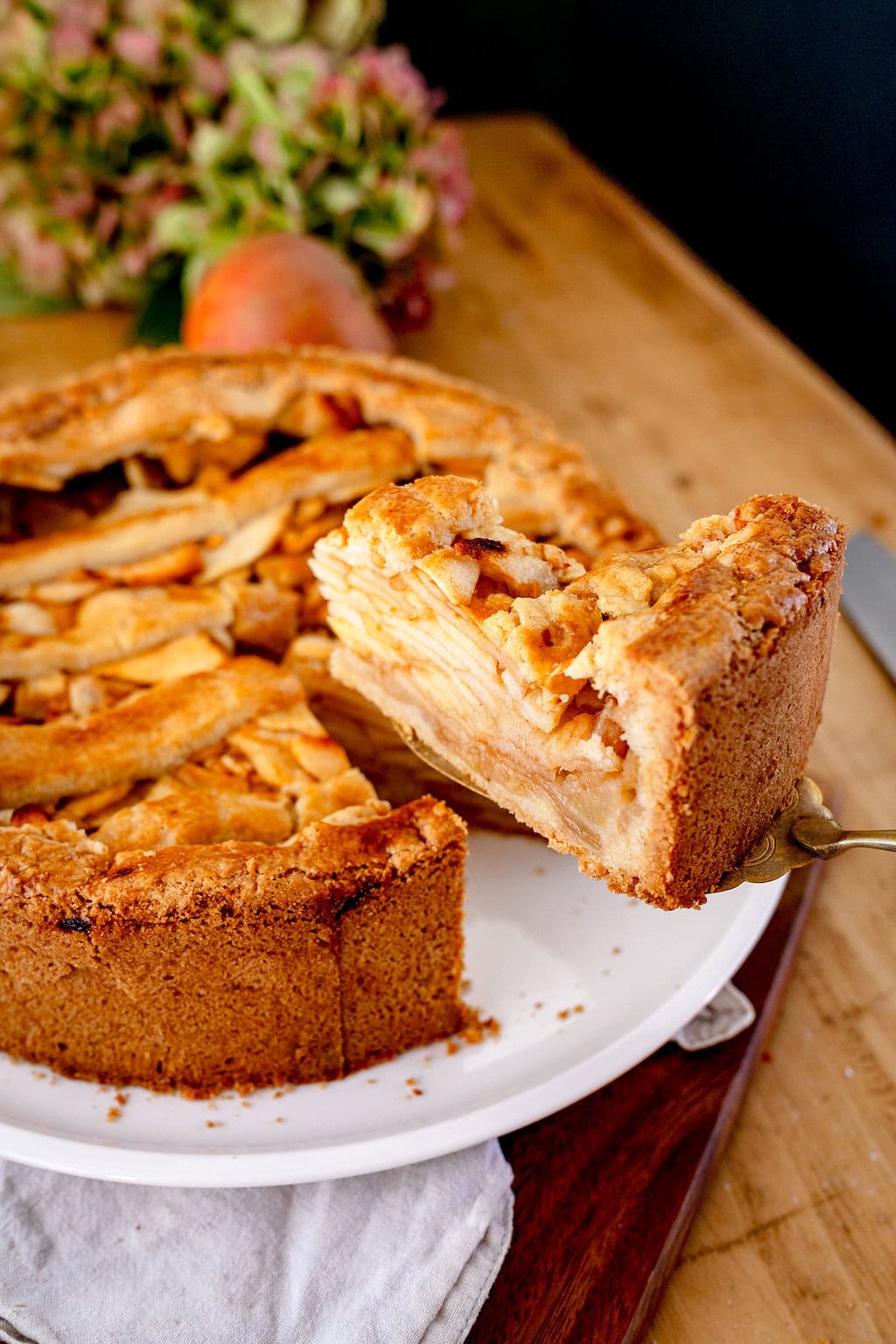 Holländischer Apfelkuchen - Rezept von Gernekochen.de Holländischer Apfelkuchen - Rezept von Gernekochen.de