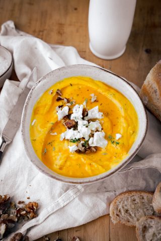 Feta-Dipp mit Kürbis