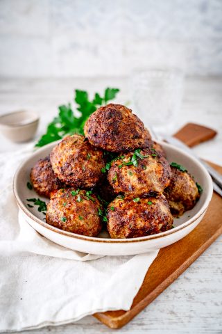 Frikadellen aus der Heißluftfritteuse