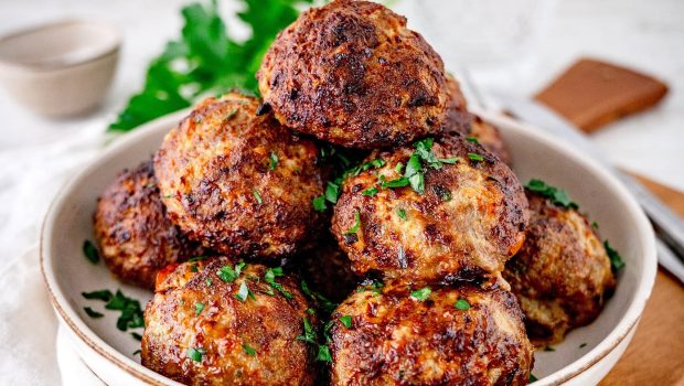 Frikadellen aus der Heißluftfritteuse