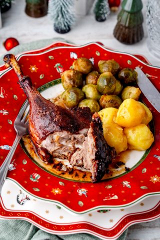 Gänsekeulen aus der Heißluftfritteuse