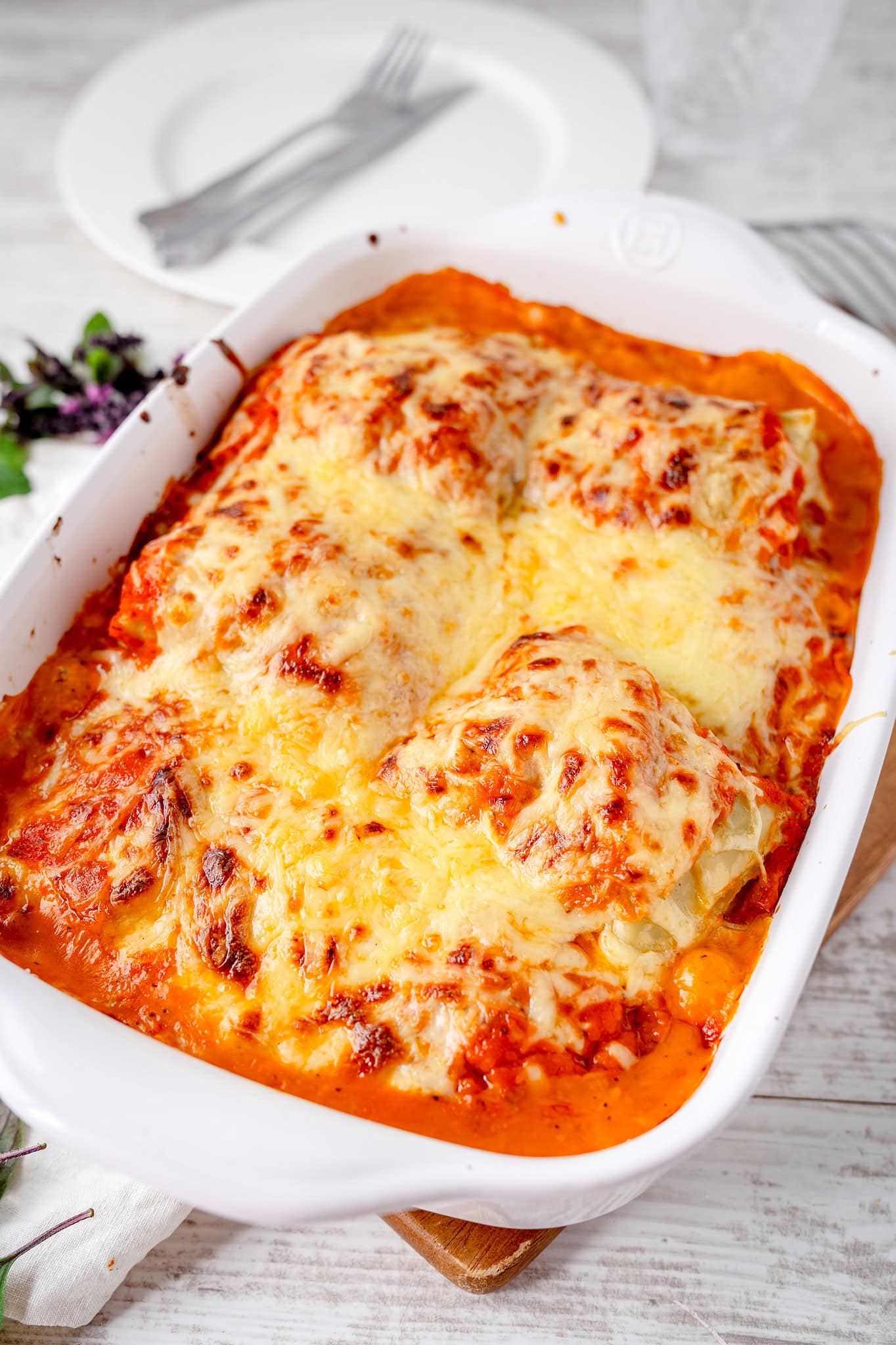 Schwäbische Lasagne: Maultaschenauflauf - Gernekochen.de Schwäbische Lasagne: Maultaschenauflauf - Gernekochen.de