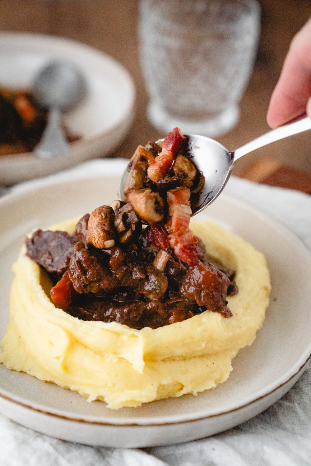 Boeuf Bourguignon nach Jamie Oliver