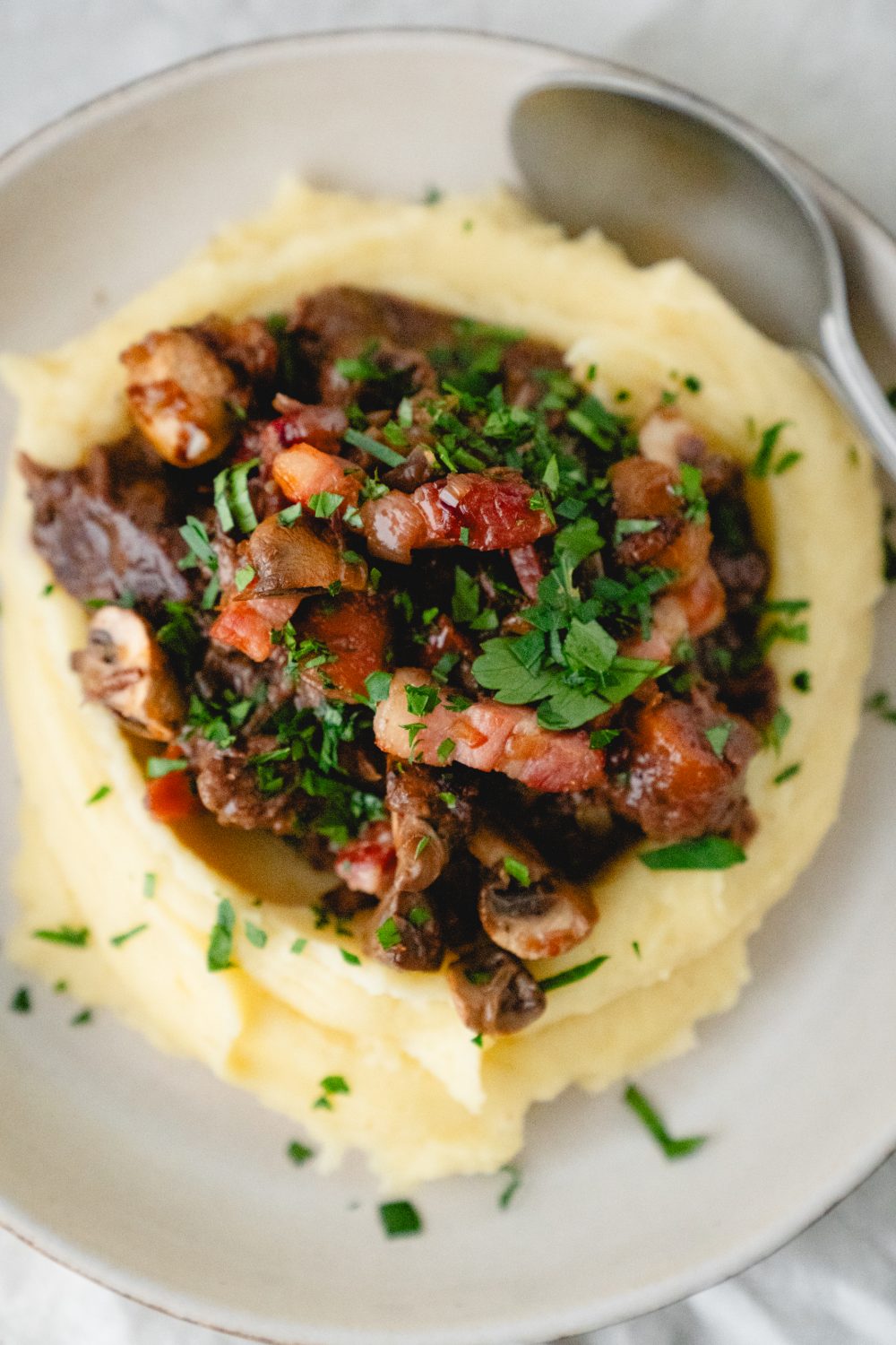 Boeuf Bourguignon nach Jamie Oliver