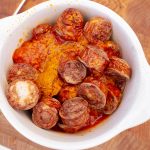 Currywurst aus dem Airfryer