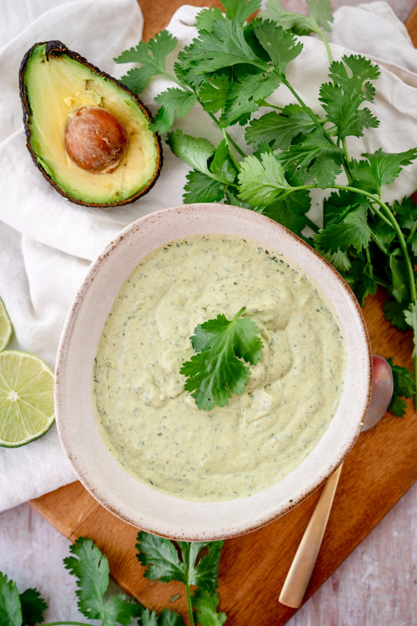 Koriander-Limetten-Mayo: Die beste Sauce für Tacos