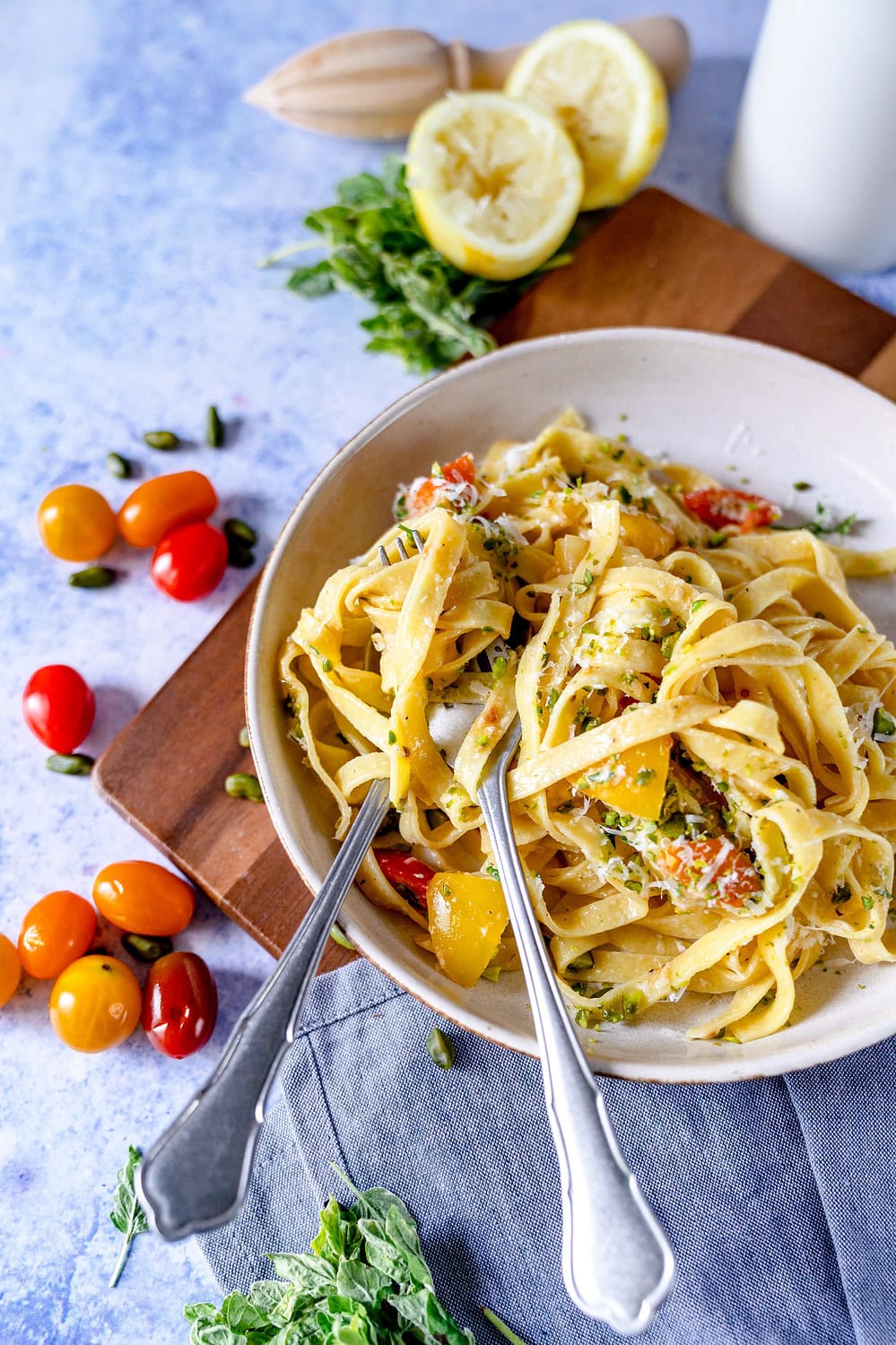 Pasta mit Pistazie