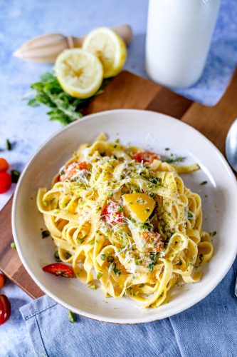 Pasta mit Pistazien