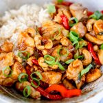 Thai-Hähnchen mit Cashewkernen