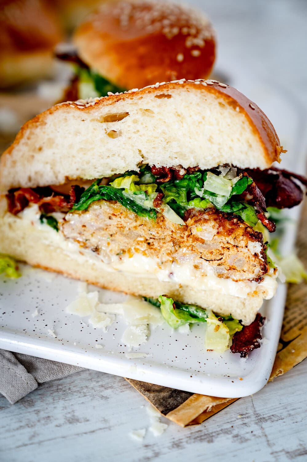 Caesar Chicken Burger