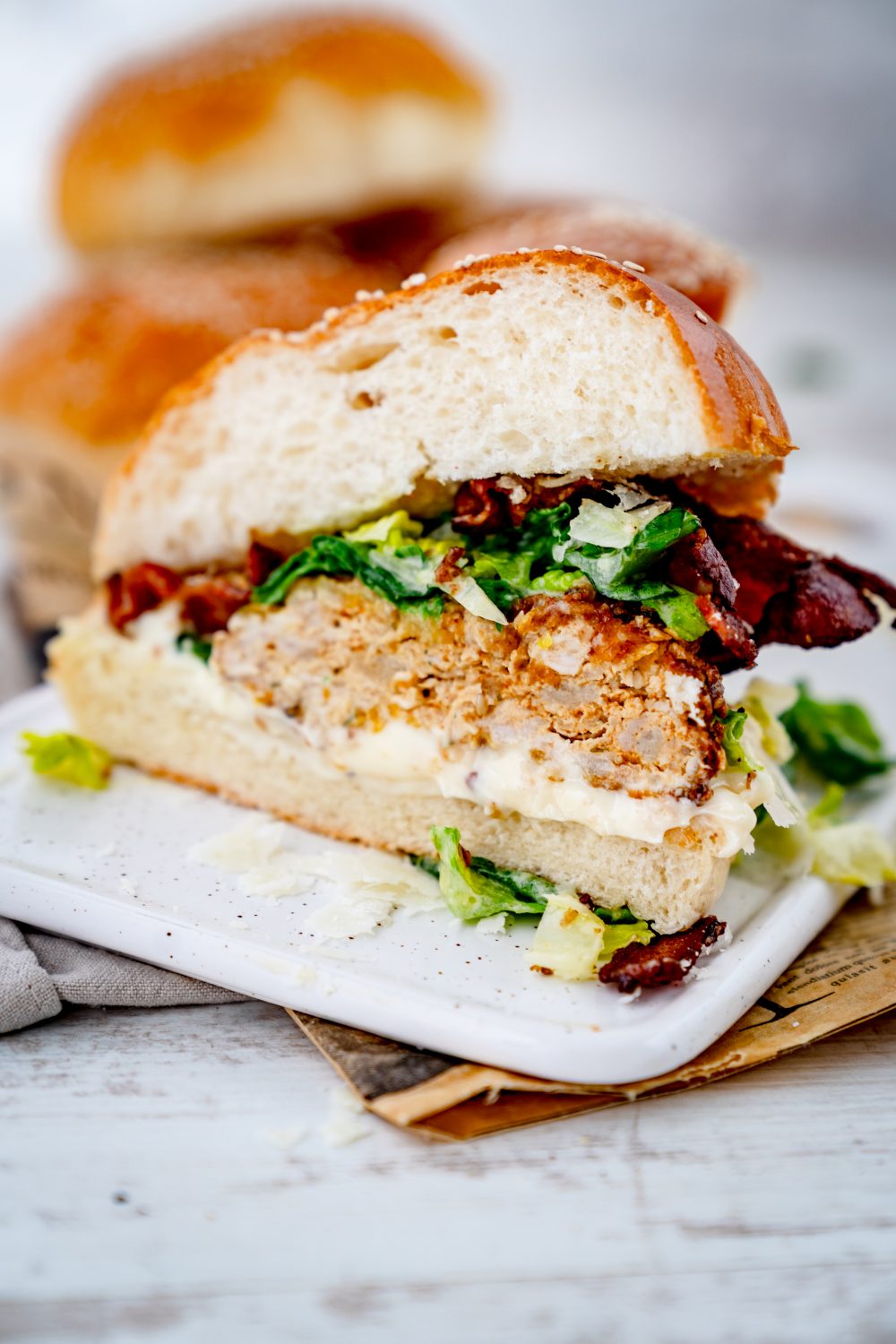 Caesar Chicken Burger