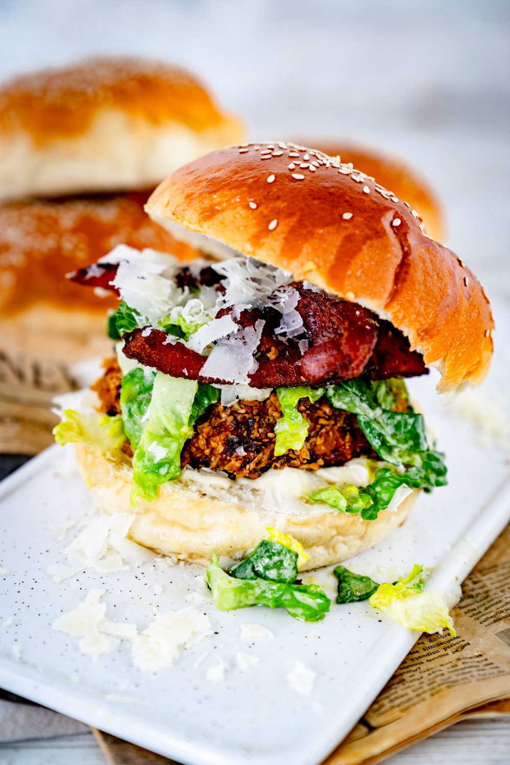 Caesar Chicken Burger
