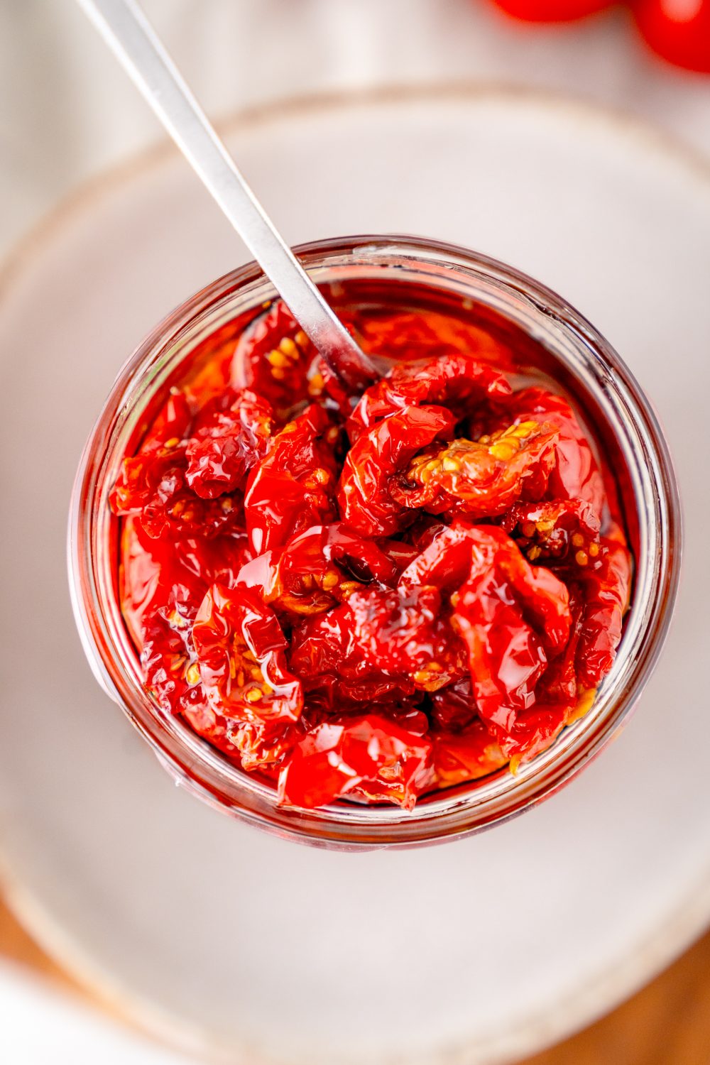 Getrocknete Tomaten aus der Heißluftfritteuse