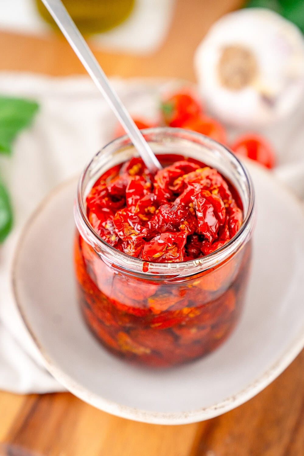 Getrocknete Tomaten aus der Heißluftfritteuse