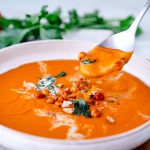geröstete Tomatensuppe