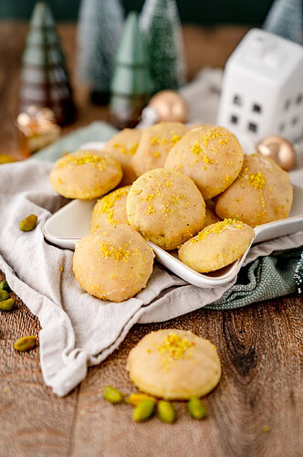 Italienische Pistazienkekse – biscotti al Pistacchio