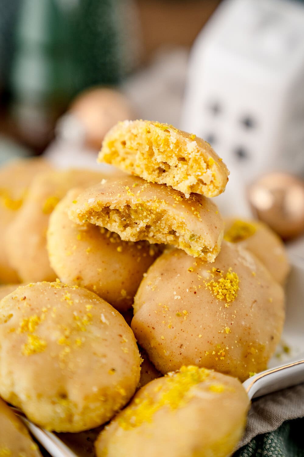 Italienische Pistazienkekse