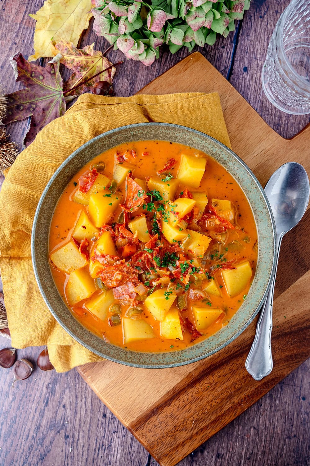 Kartoffelsuppe mit Chorizo