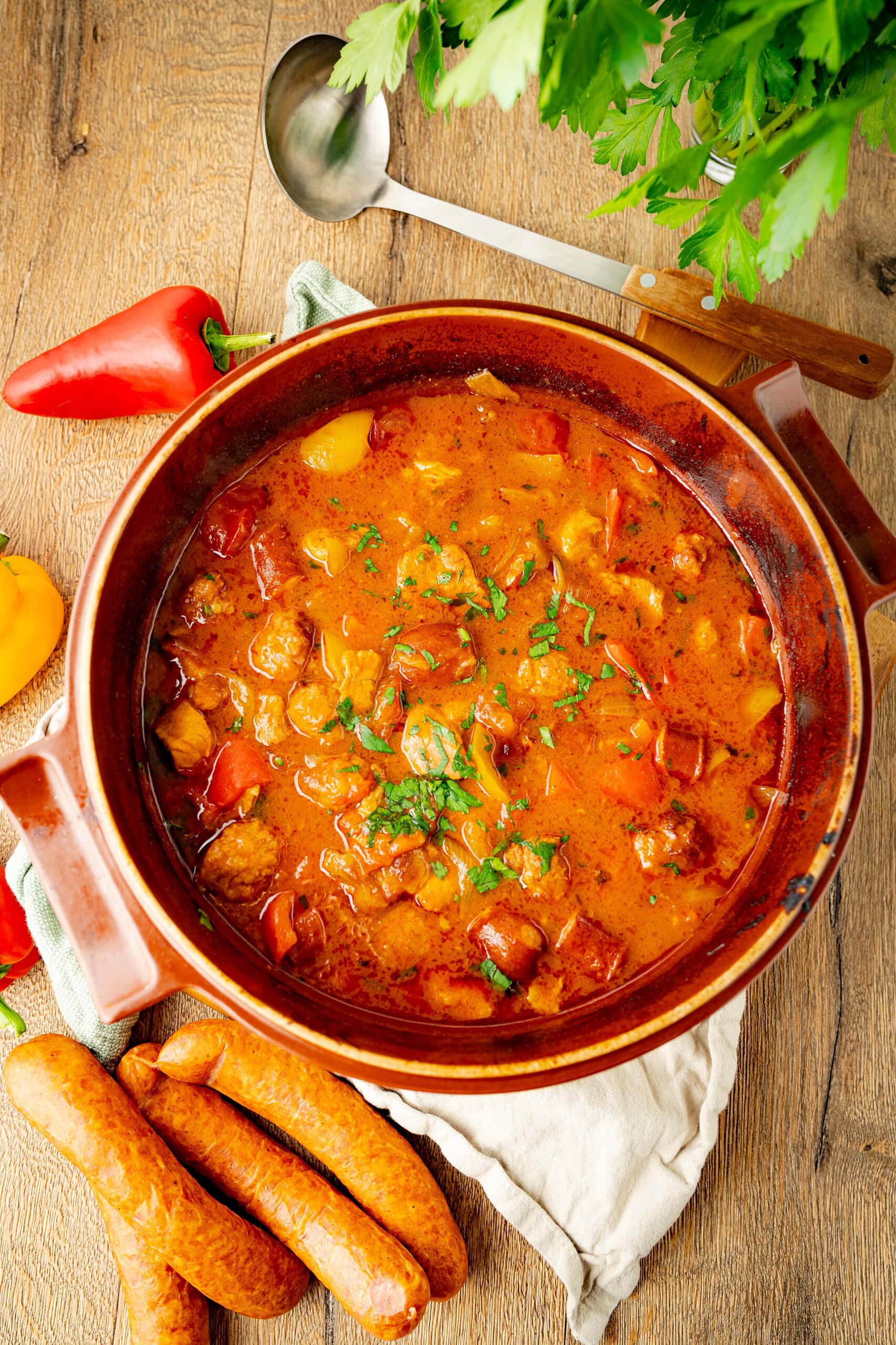 Schaschliktopf mit Mettenden