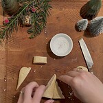 Schneideanleitung Laugengebäck Nikolausstiefel