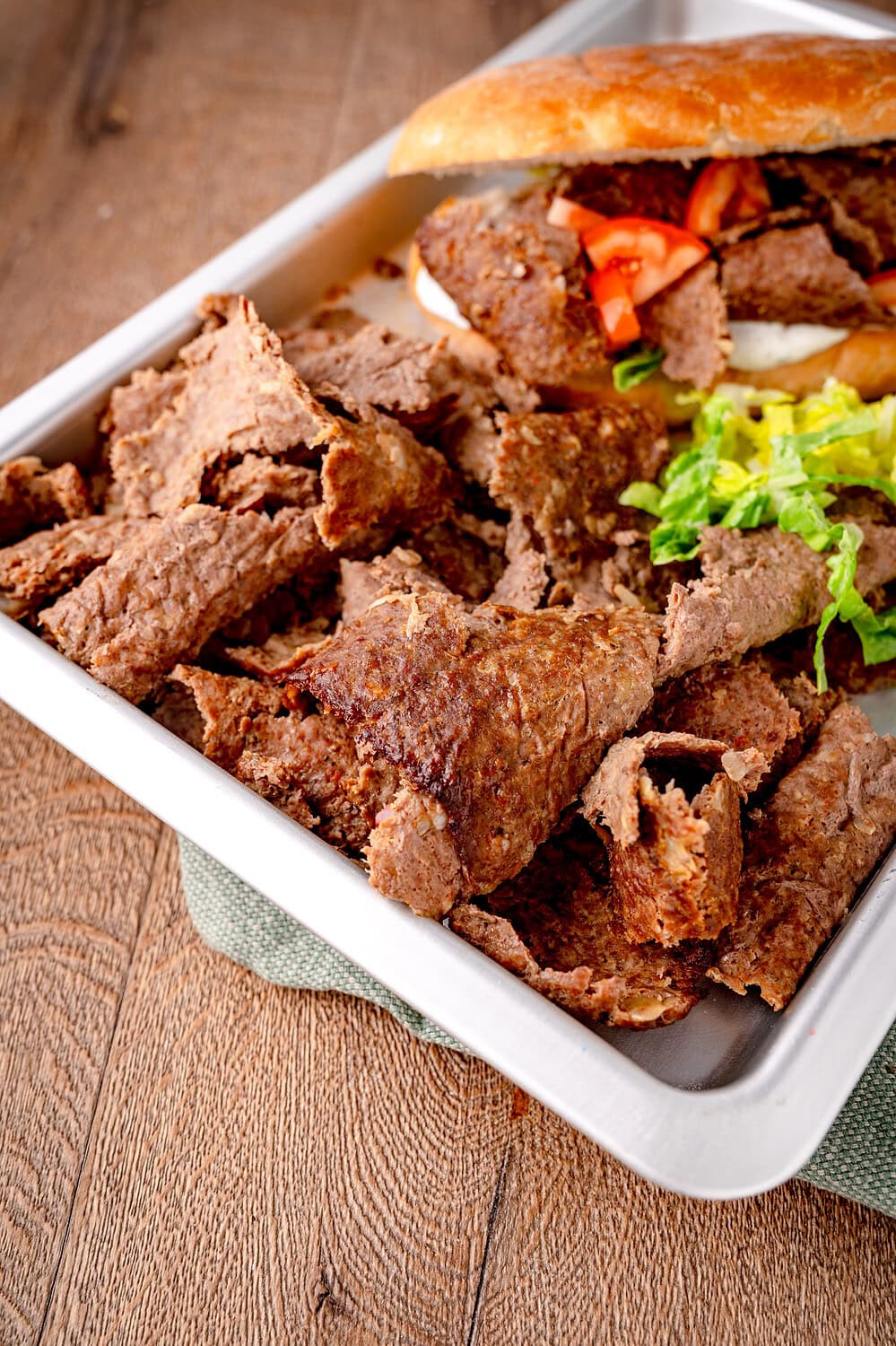 Der virale Backpapier Döner von Instagram