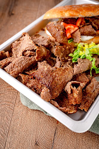TikTok Döner mit Backpapier-Trick - Rezept von Gernekochen.de