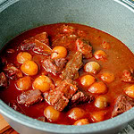 Stifado mit Perlzwiebeln