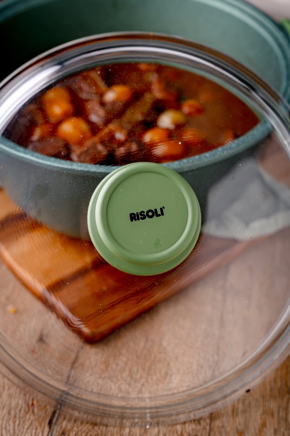 Glasdeckel von Risoli Kasserolle