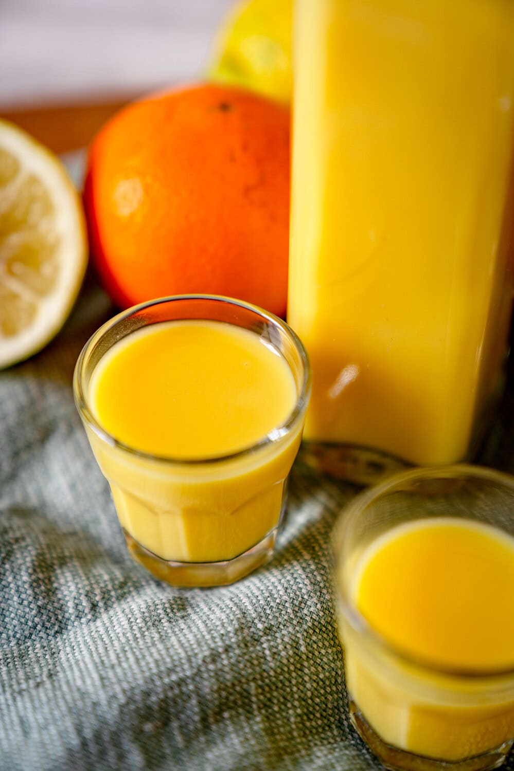 Ingwer Shot Rezept Orangen Ingwer Apfel