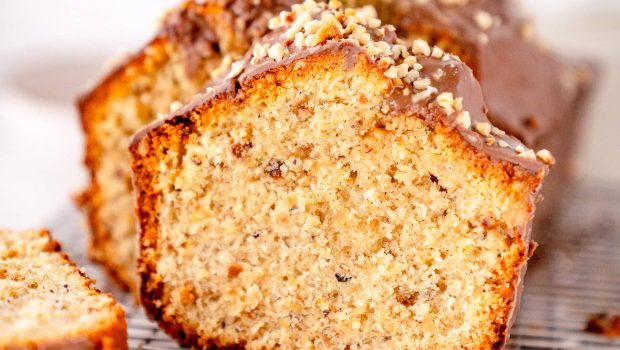 Saftiger Nusskuchen nach Mama Kastenform mit Nussstreuseln