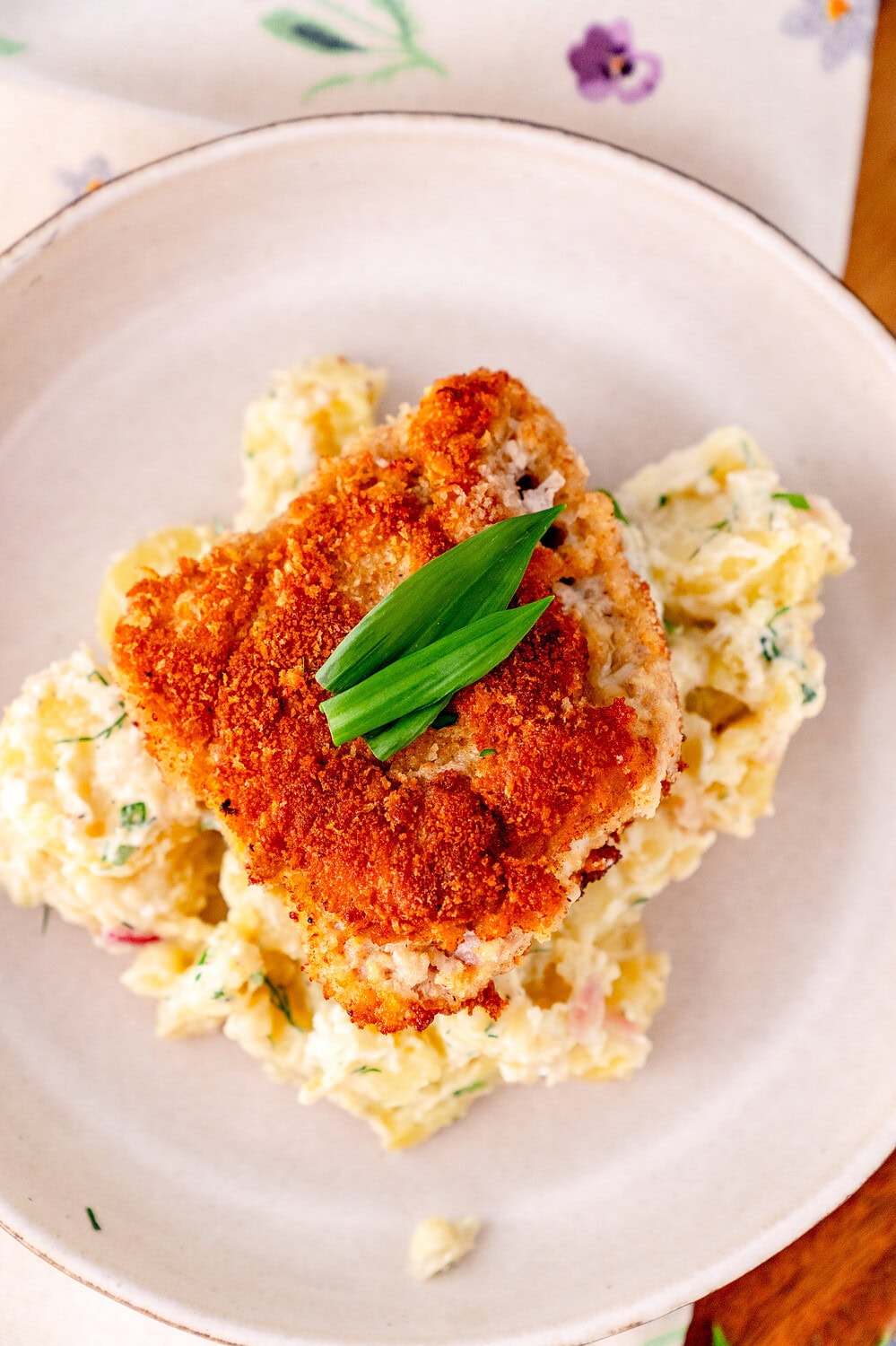 Bärlauch Schnitzel Rezept