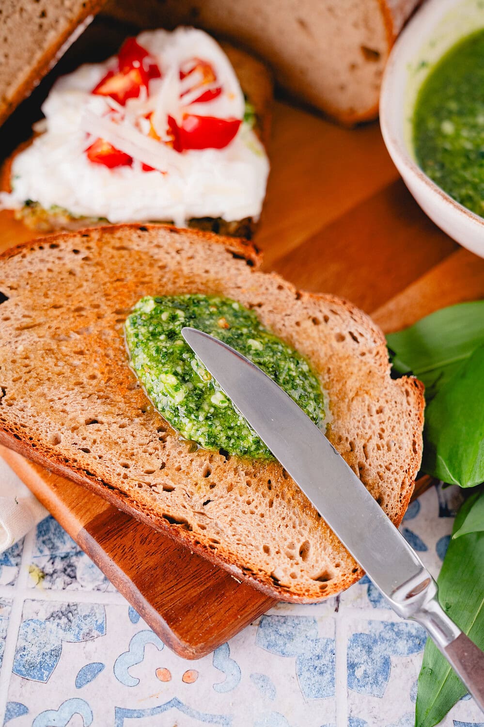 Bärlauch-pesto selber machen
