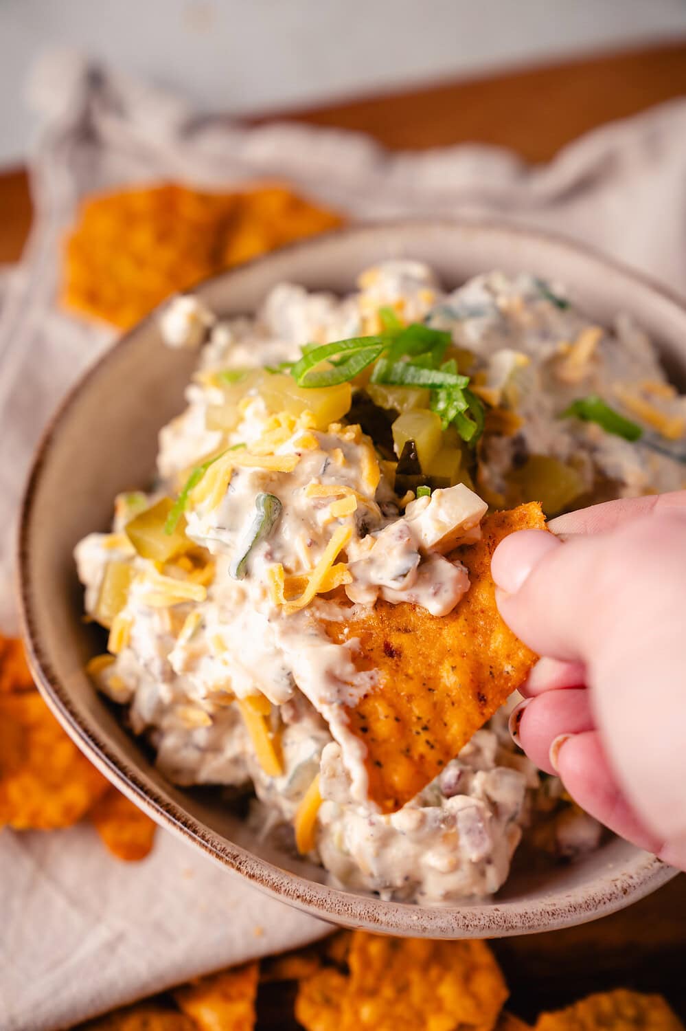 Pickle Dip sour cucumber dip