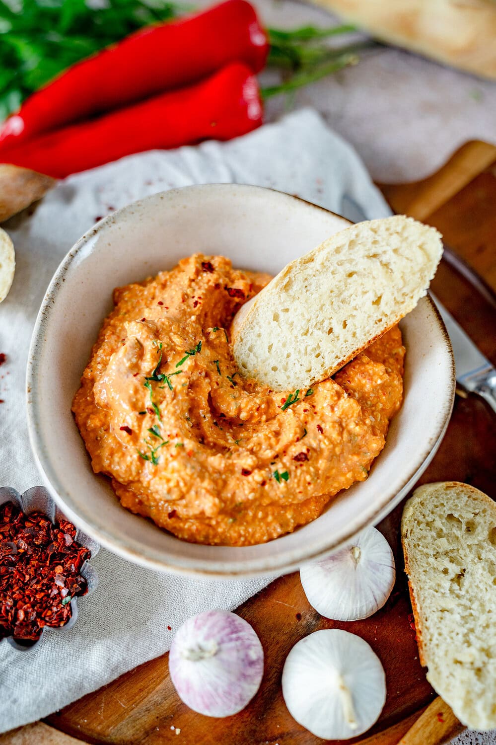 Scharfer Grieche Dip Rezept