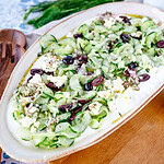Griechischer Gurkensalat