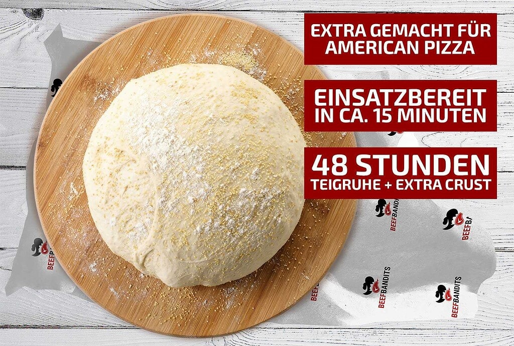 American Pizza Teig