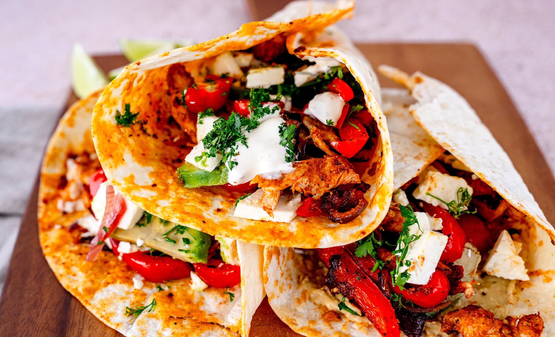 Hähnchen Fajita aus dem Airfryer