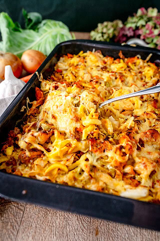 Gyros Spätzle Auflauf