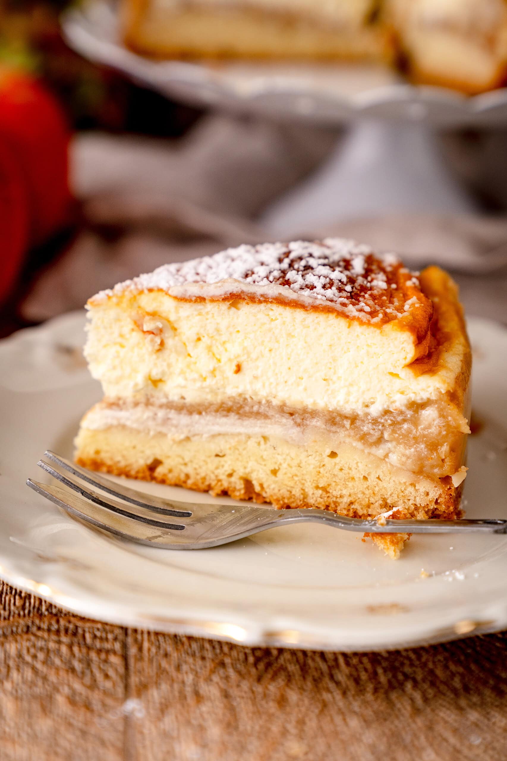 Apfelmus-Schmandkuchen